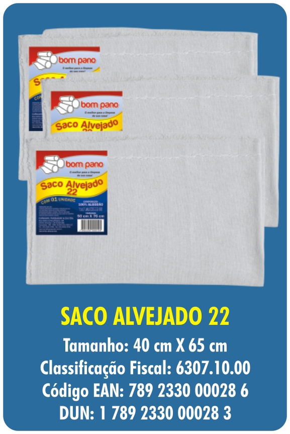 SACO ALVEJADO 22