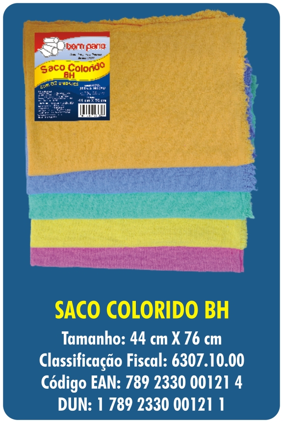 SACO COLORIDO BH