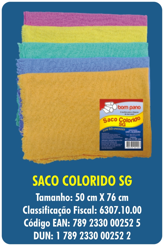 SACO COLORIDO SG